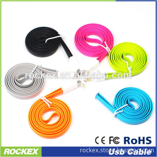 Colorful micro usb cable magnetic usb charging cable 1M